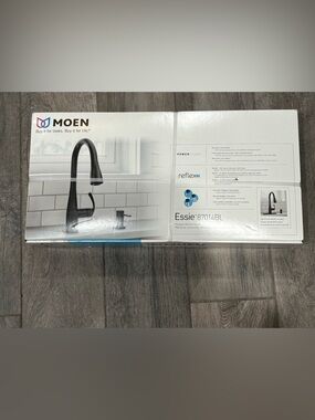 Moen Essie Faucet in Matte Black Finish